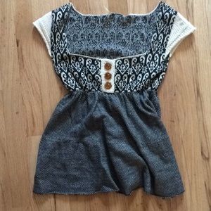 Cute boho top